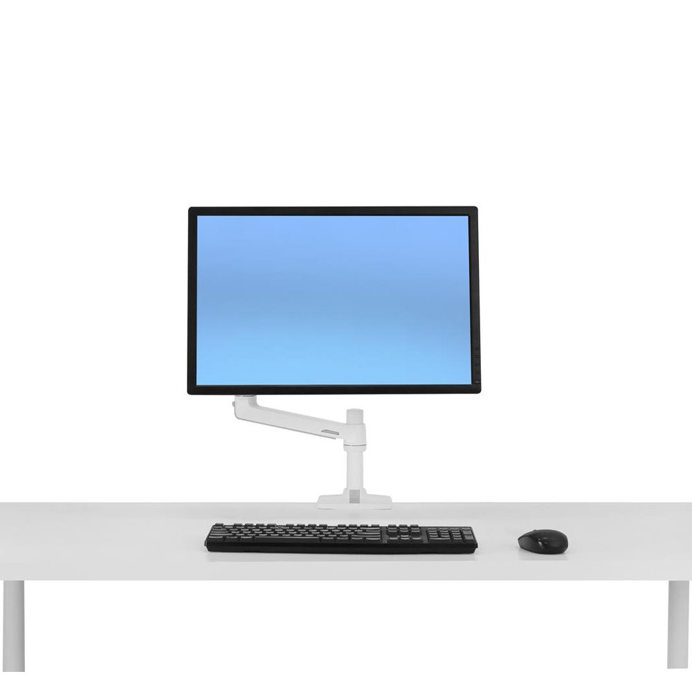 Ergotron 45-541-216 LX Desk Mount Monitor Arm, No Clamp