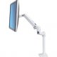 Ergotron 45-542-216 LX Desk Monitor Arm, Tall Pole, No Clamp