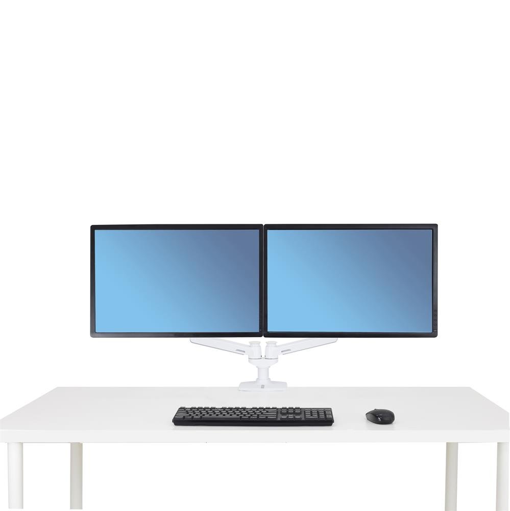 Ergotron 45-543-216 LX Dual Side-by-Side Arm, No Clamp