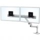 Ergotron 45-544-216 LX Desk Mount Dual Direct Arm, No Clamp