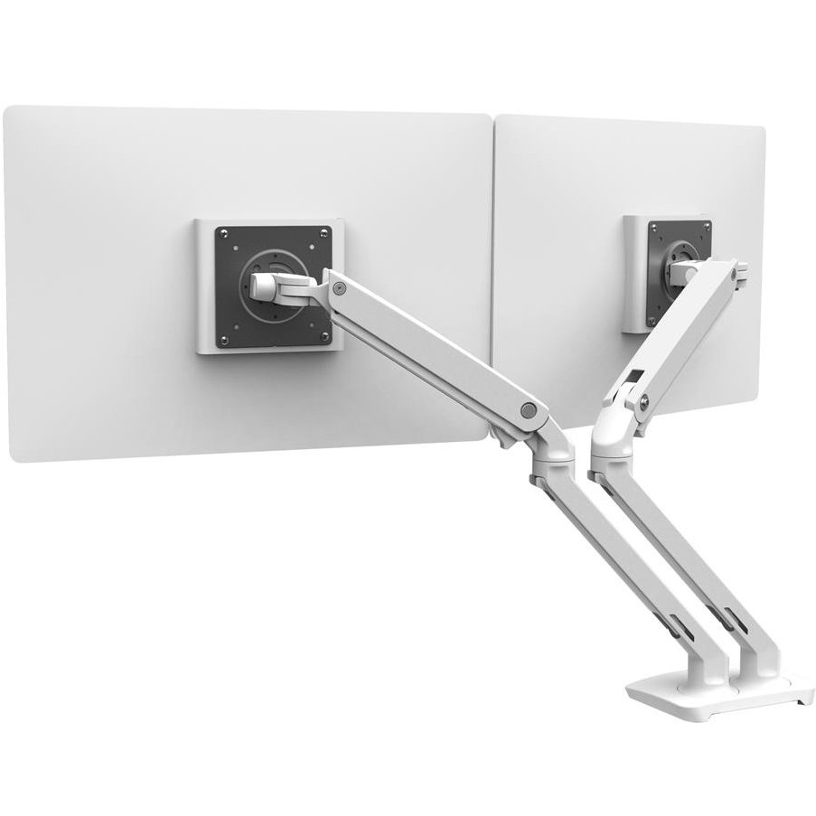 Ergotron 45-546-216 MXV Desk Mount Dual Monitor Arm, No Clamp
