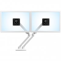 Ergotron 45-546-216 MXV Desk Mount Dual Monitor Arm, No Clamp