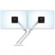 Ergotron 45-546-216 MXV Desk Mount Dual Monitor Arm, No Clamp