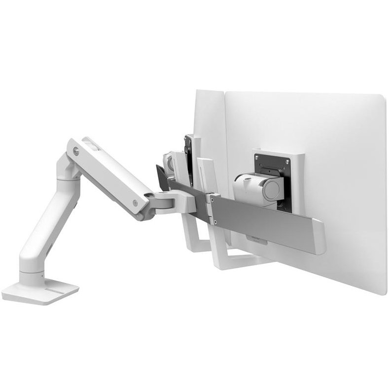 Ergotron 45-548-216 HX Desk Dual Monitor Arm, No Clamp
