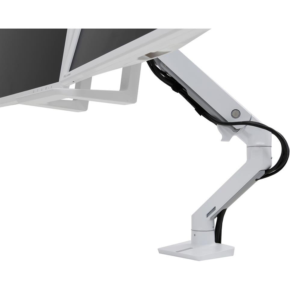 Ergotron 45-548-216 HX Desk Dual Monitor Arm, No Clamp
