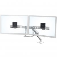 Ergotron 45-548-216 HX Desk Dual Monitor Arm, No Clamp