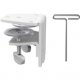 Ergotron 98-186 Two-Piece Clamp Kit for HX Arms