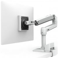 Ergotron 45-526-216 LX Desk Monitor Arm with Top Mount C-Clamp