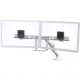 Ergotron 45-521-216 HX Desk Dual Monitor Arm with Under Mount C-Clamp