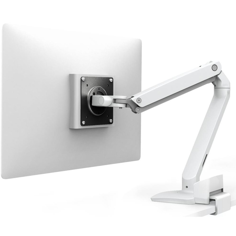 Ergotron 45-531-216 MXV Desk Monitor Arm with Top Mount C-Clamp