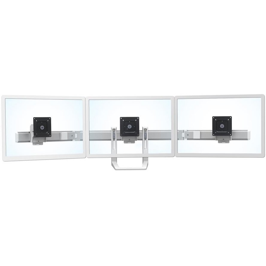 Ergotron 98-009-216 HX Triple Monitor Bow Kit - White