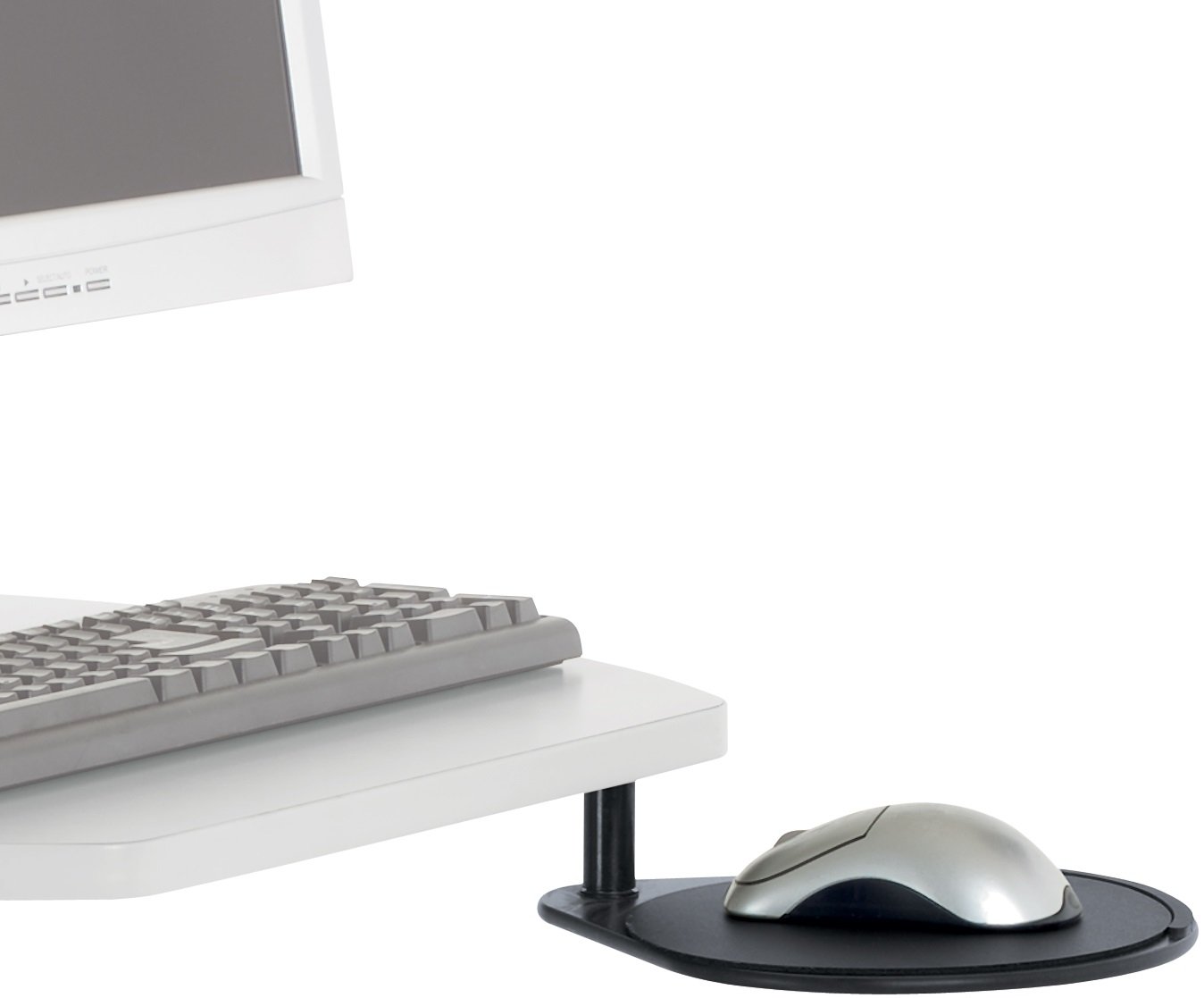 Ergotron 687BK Swing-Out Mouse Shelf