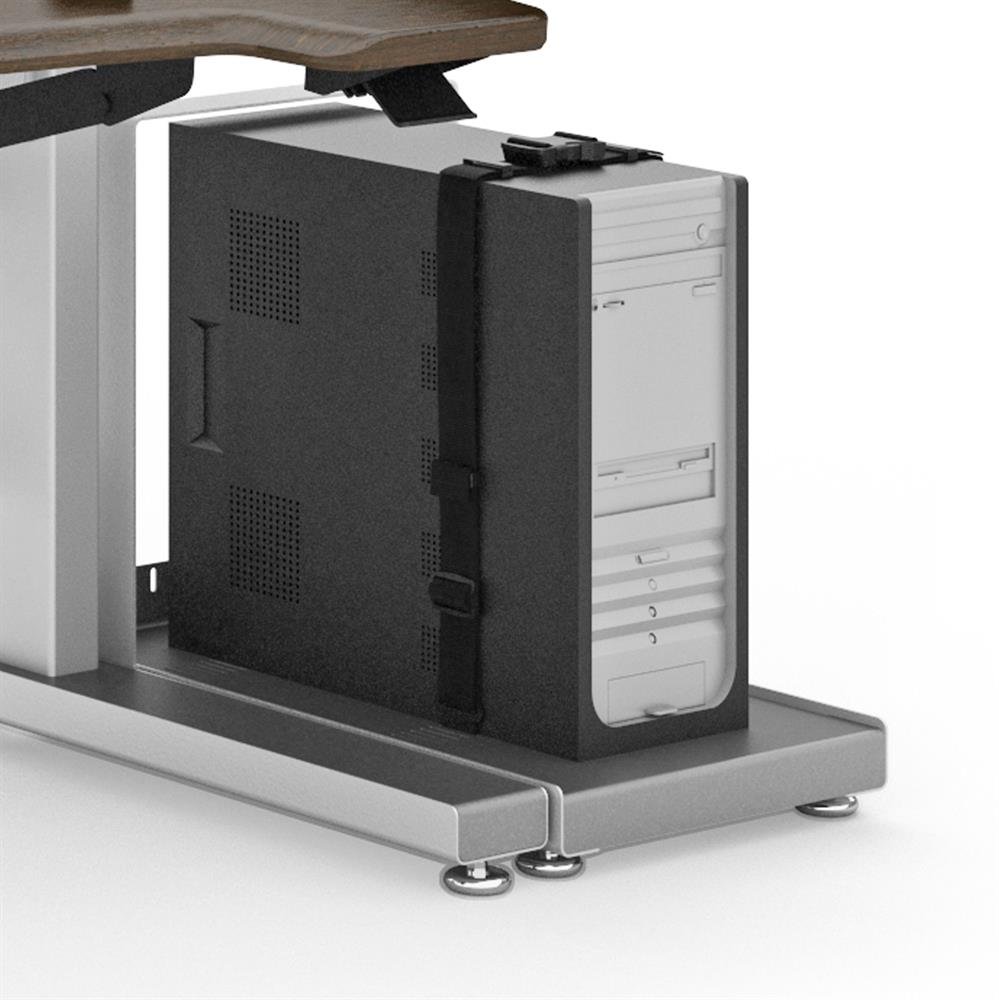 Ergotron STSR3GV CPU SideRack, Floor Mount