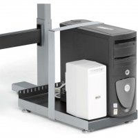 Ergotron STSR3GV CPU SideRack, Floor Mount