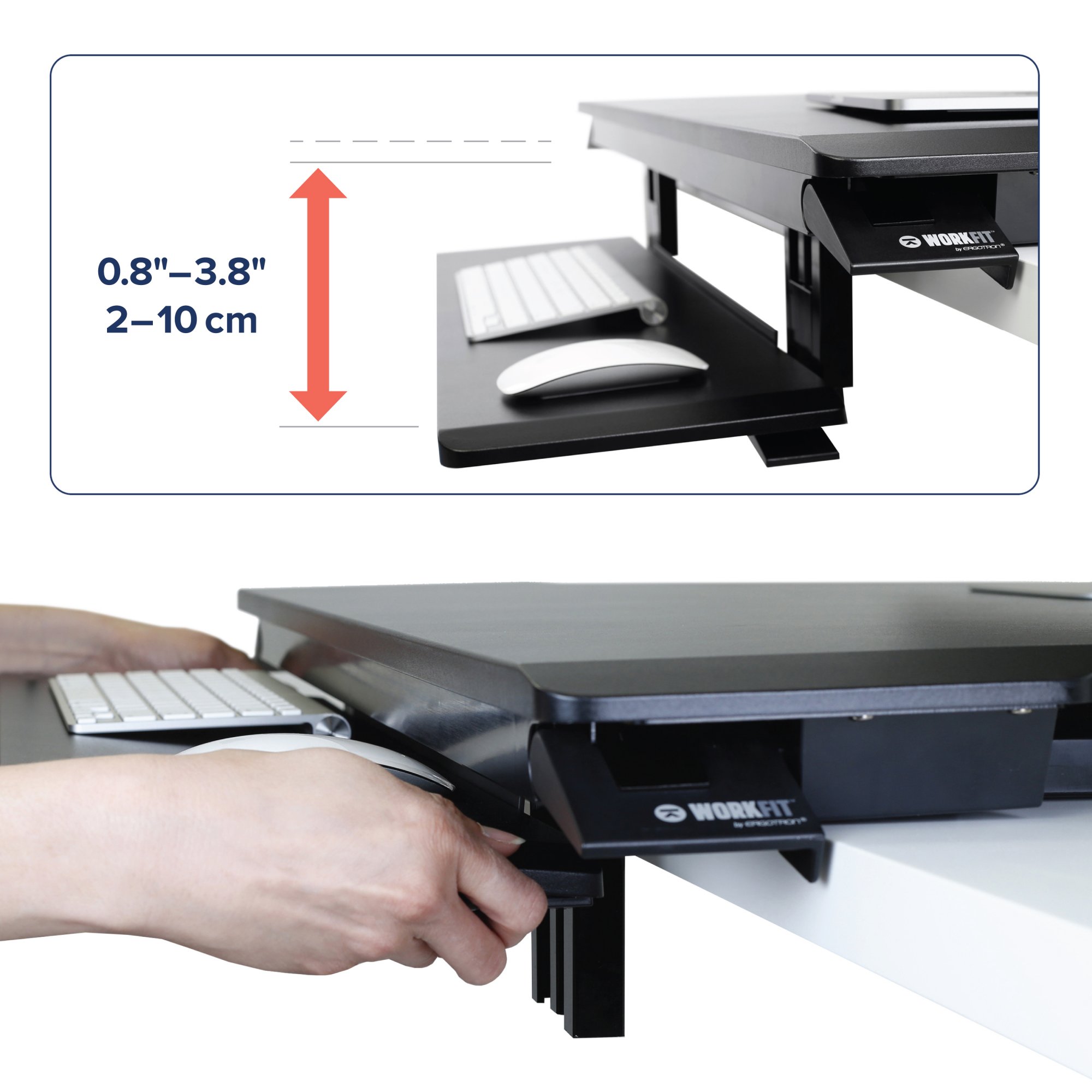 Ergotron 33-467-921 WorkFit-TX Standing Desk Converter