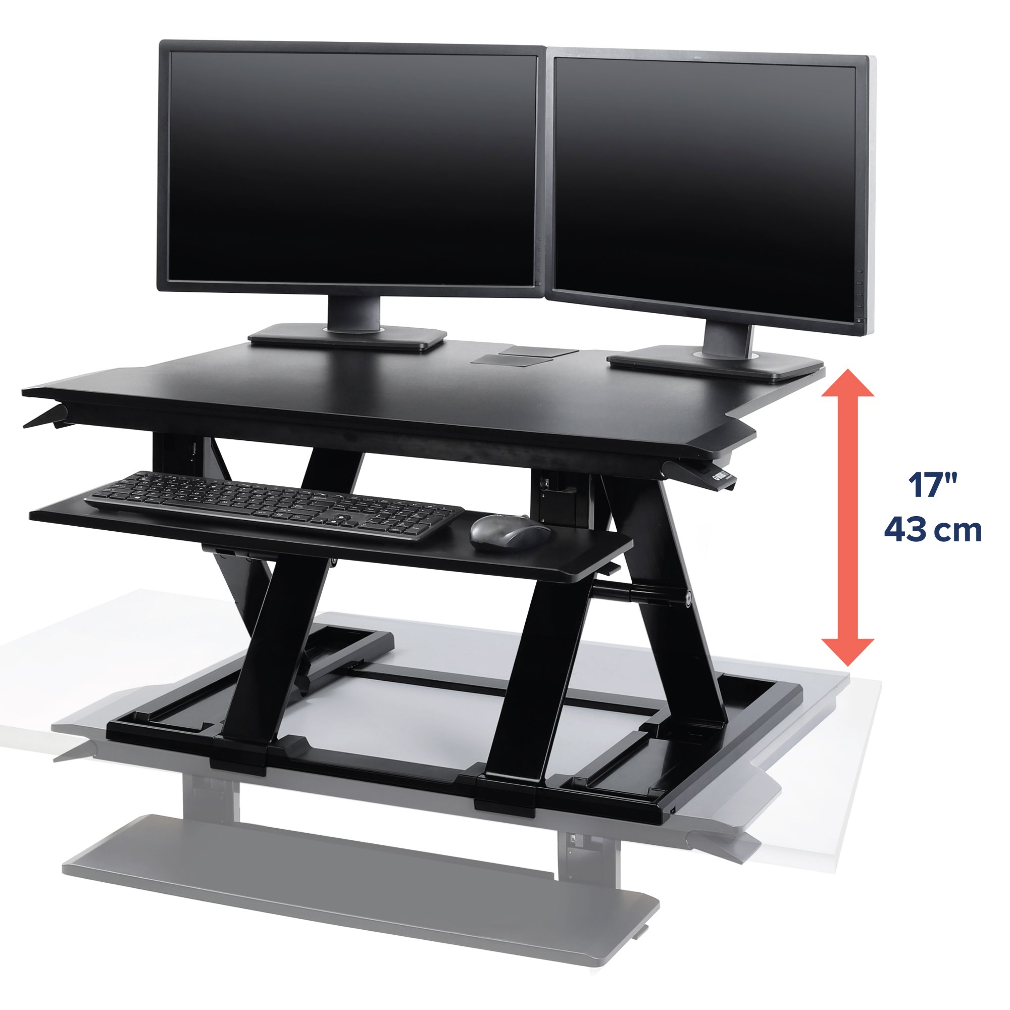 Ergotron 33-467-921 WorkFit-TX Standing Desk Converter