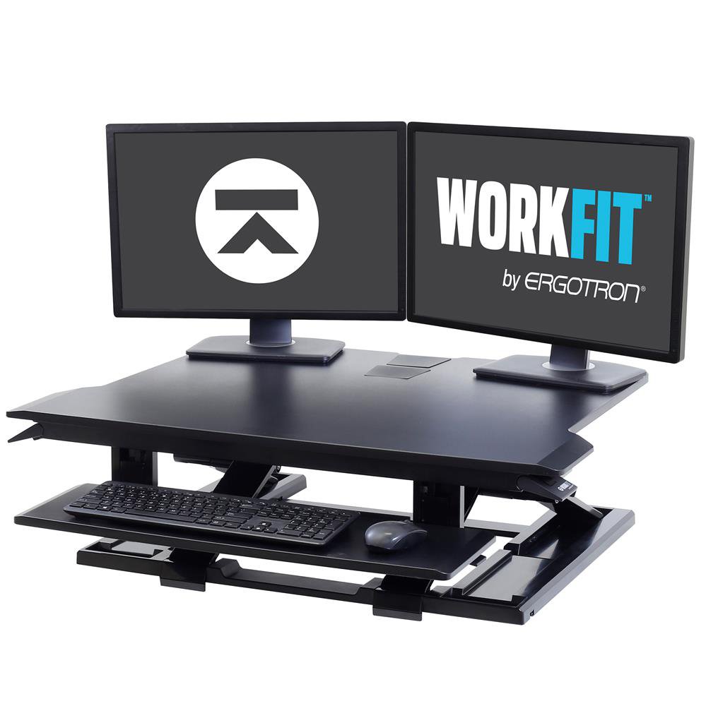 WorkFit-TX sit stand desk converter
