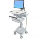 Ergotron SV44-2212-1 SV Electric Lift Cart with LCD Arm, LiFe Powered, 1 Drawer