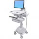 Ergotron SV44-22A2-1 SV Electric Lift Cart with LCD Arm, LiFe Powered, 2 Drawers