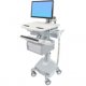 Ergotron SV44-22B2-1 SV Electric Lift Cart with LCD Arm, LiFe Powered, 1 Tall Drawer