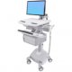 Ergotron SV44-22C2-1 SV Electric Lift Cart with LCD Arm, LiFe Powered, 2 Tall Drawers