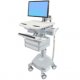 Ergotron SV44-2222-1 SV Electric Lift Cart with LCD Arm, LiFe Powered, 2 Drawers