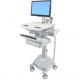 Ergotron SV44-2312-1 SV Electric Lift Cart with LCD Pivot, LiFe Powered, 1 Drawer