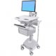 Ergotron SV44-23C2-1 SV Electric Lift Cart with LCD Pivot, LiFe Powered, 2 Tall Drawers