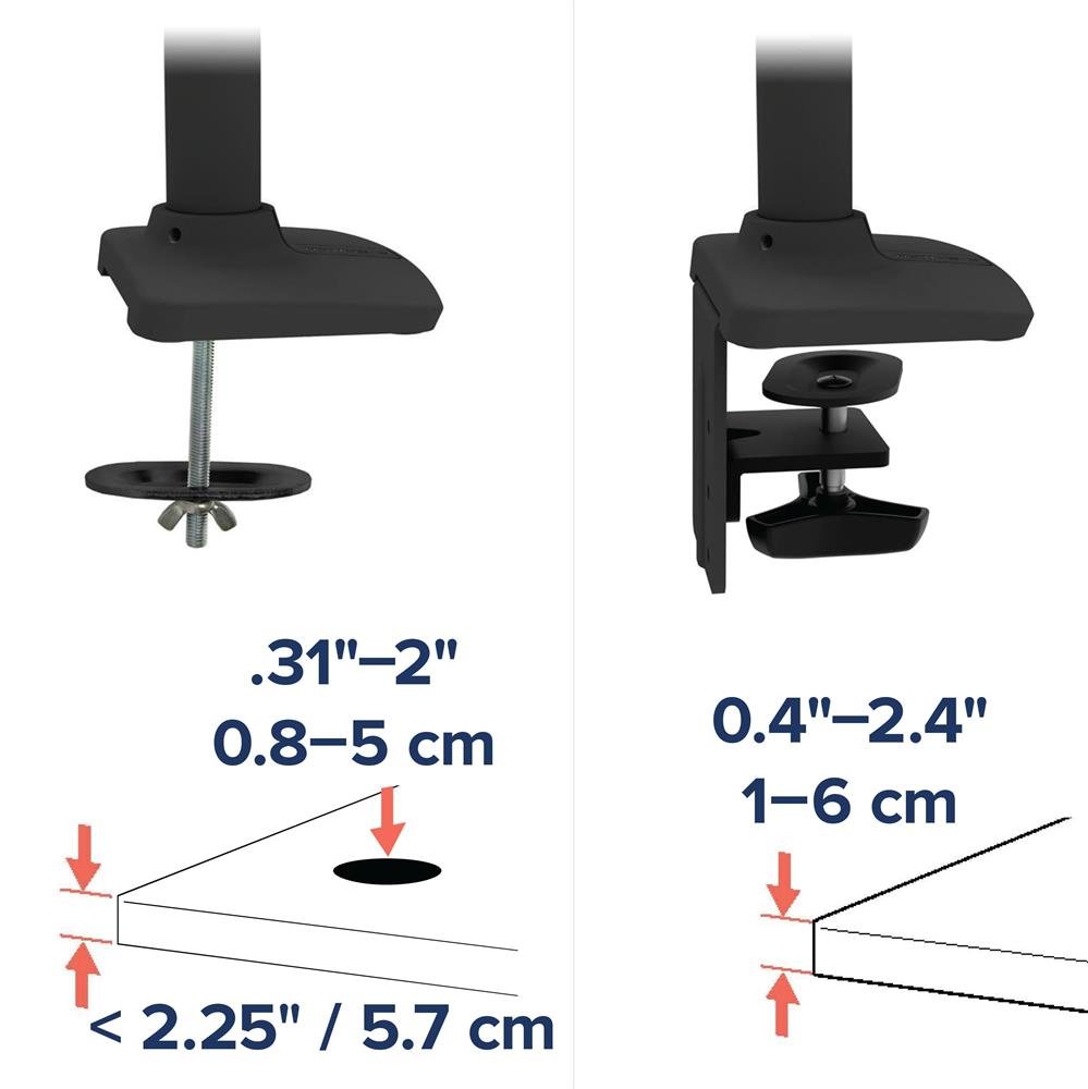 Ergotron 45-241-224 LX Desk Mount Monitor Arm (matte black)