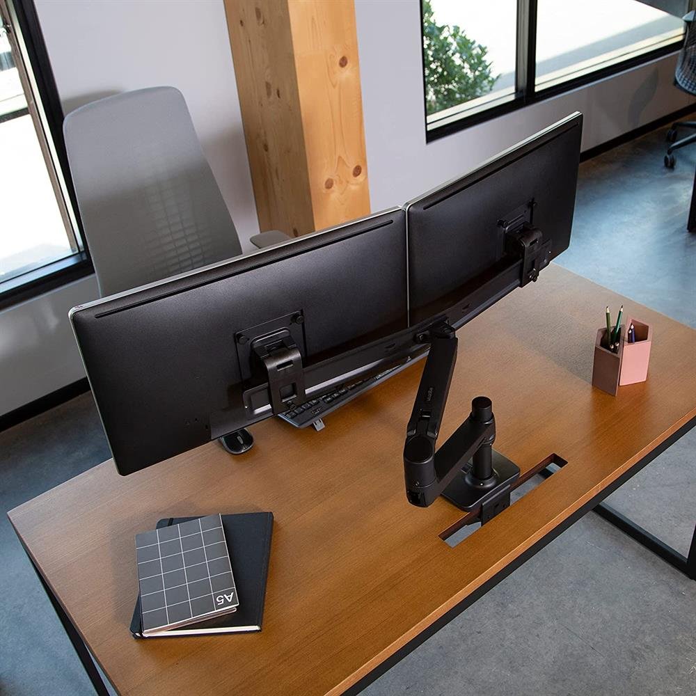 Ergotron 45-489-224 LX Desk Dual Direct Arm (matte black)