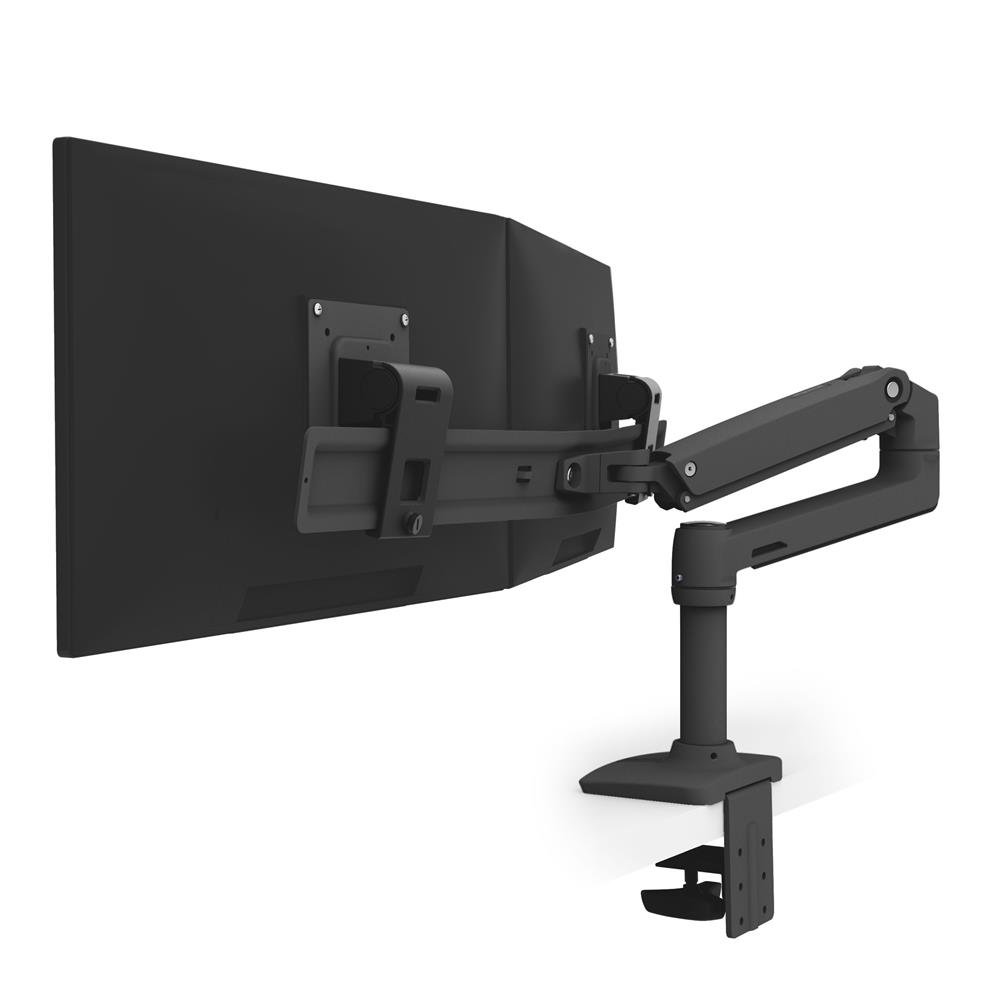 Ergotron 45-489-224 LX Desk Dual Direct Arm (matte black)