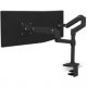 Ergotron LX Dual Monitor Stacking Arm (matte black) - 45-492-224