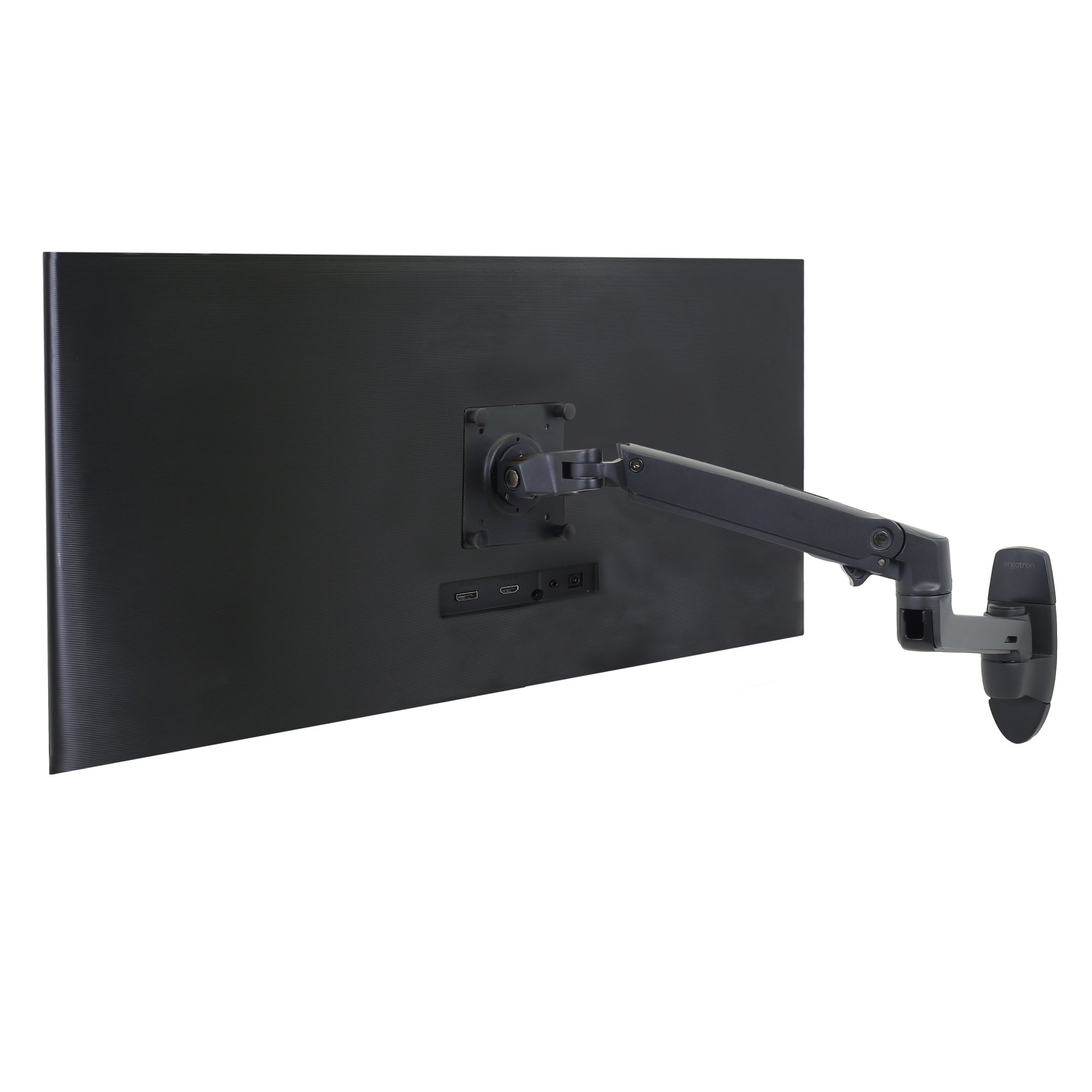 Ergotron LX Wall Mount Monitor Arm (matte black) - 45-243-224