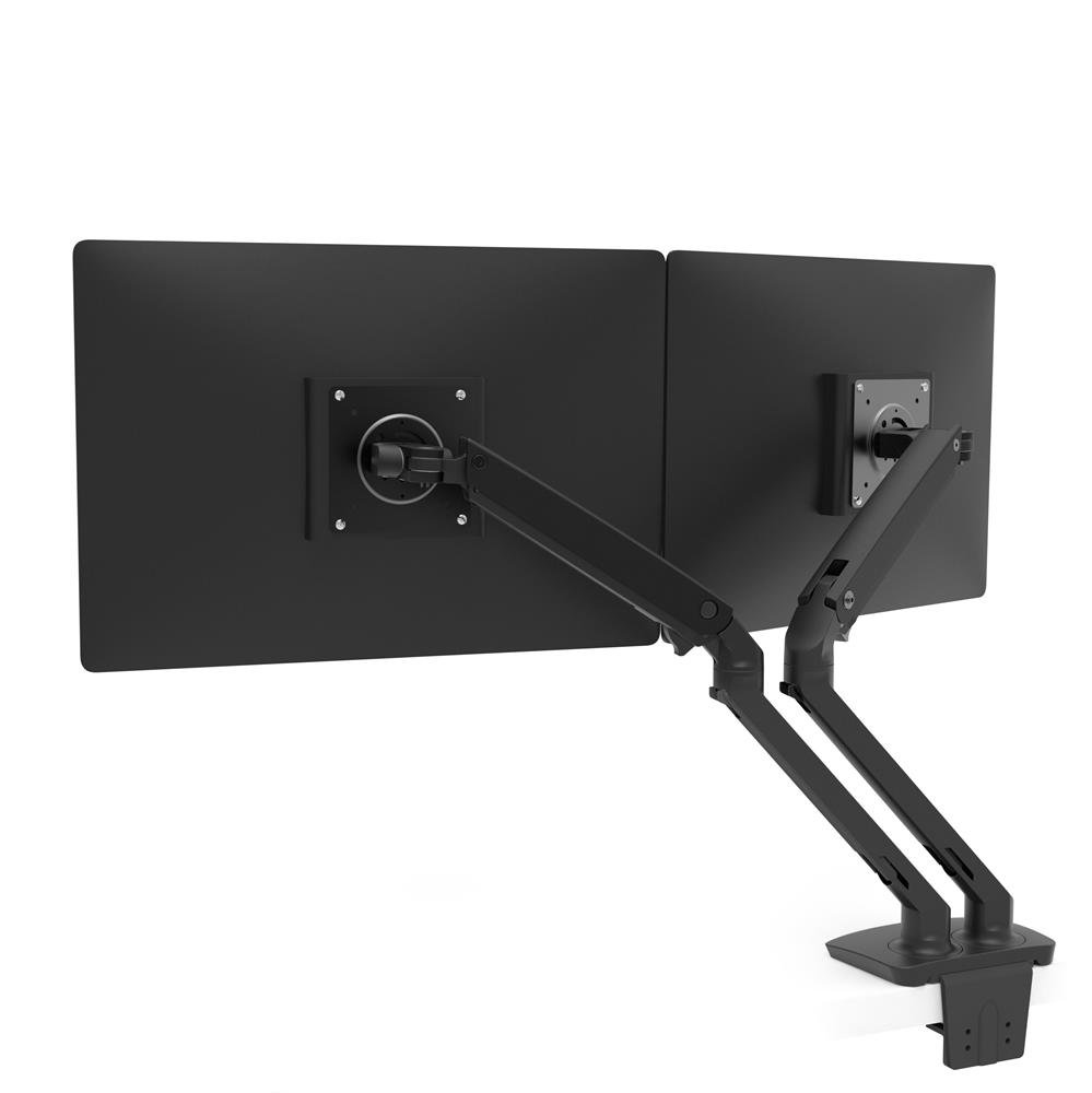 Ergotron MXV Desk Mount Dual Monitor Arm (matte black) 45-496-224