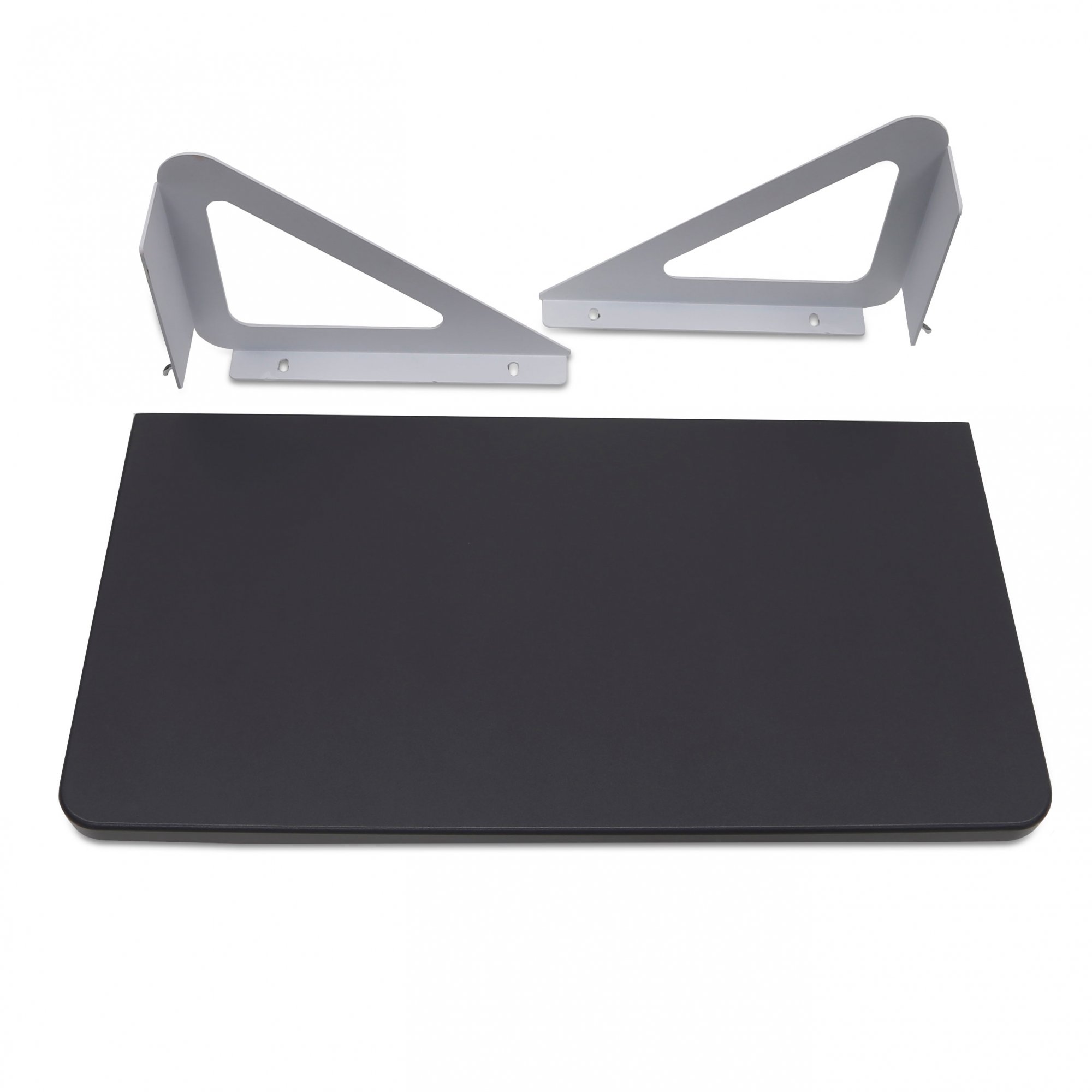 98-381-F56 - Pegboard Shelf and Keyboard Tray (grey/white)