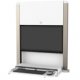 Ergotron 61-367-030 CareFit Enclosure Wall Mount Computer Workstation