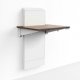 Ergotron 24-804-S894 or 24-804-S893 WorkFit Elevate Sit-Stand Wall Desk