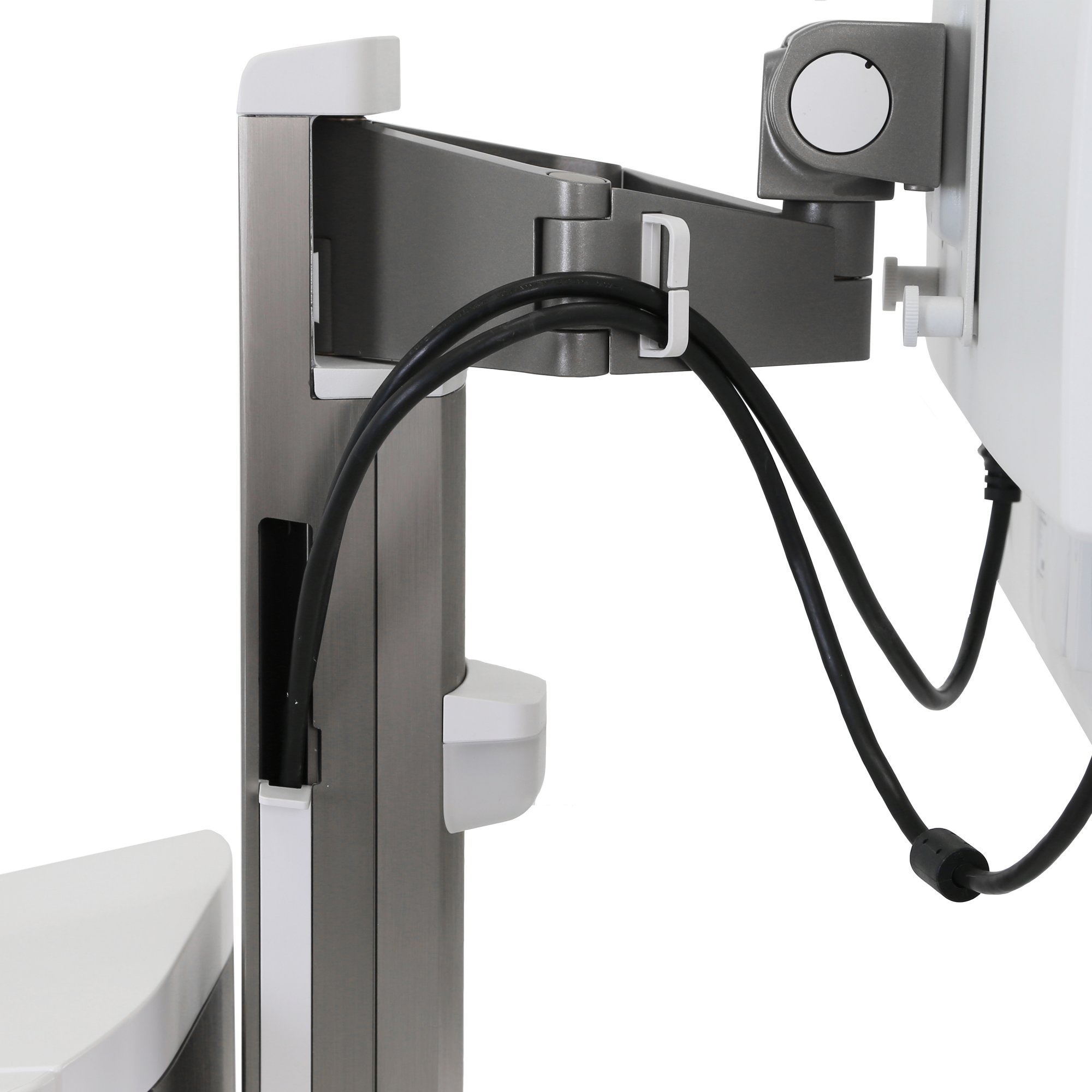 Ergotron C52-1201-1 CareFit Pro Full-Featured Medical Cart, LiFe Powered