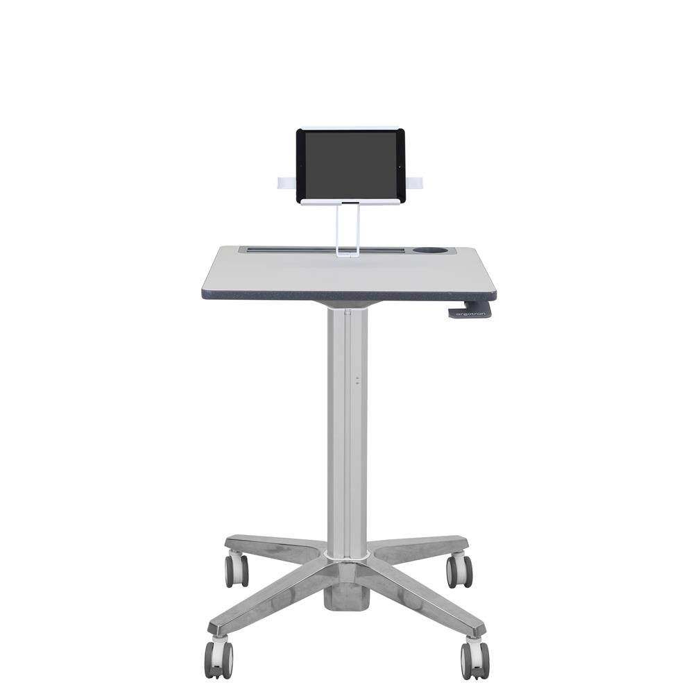 Universal design securely supports your tablet with tilt feature