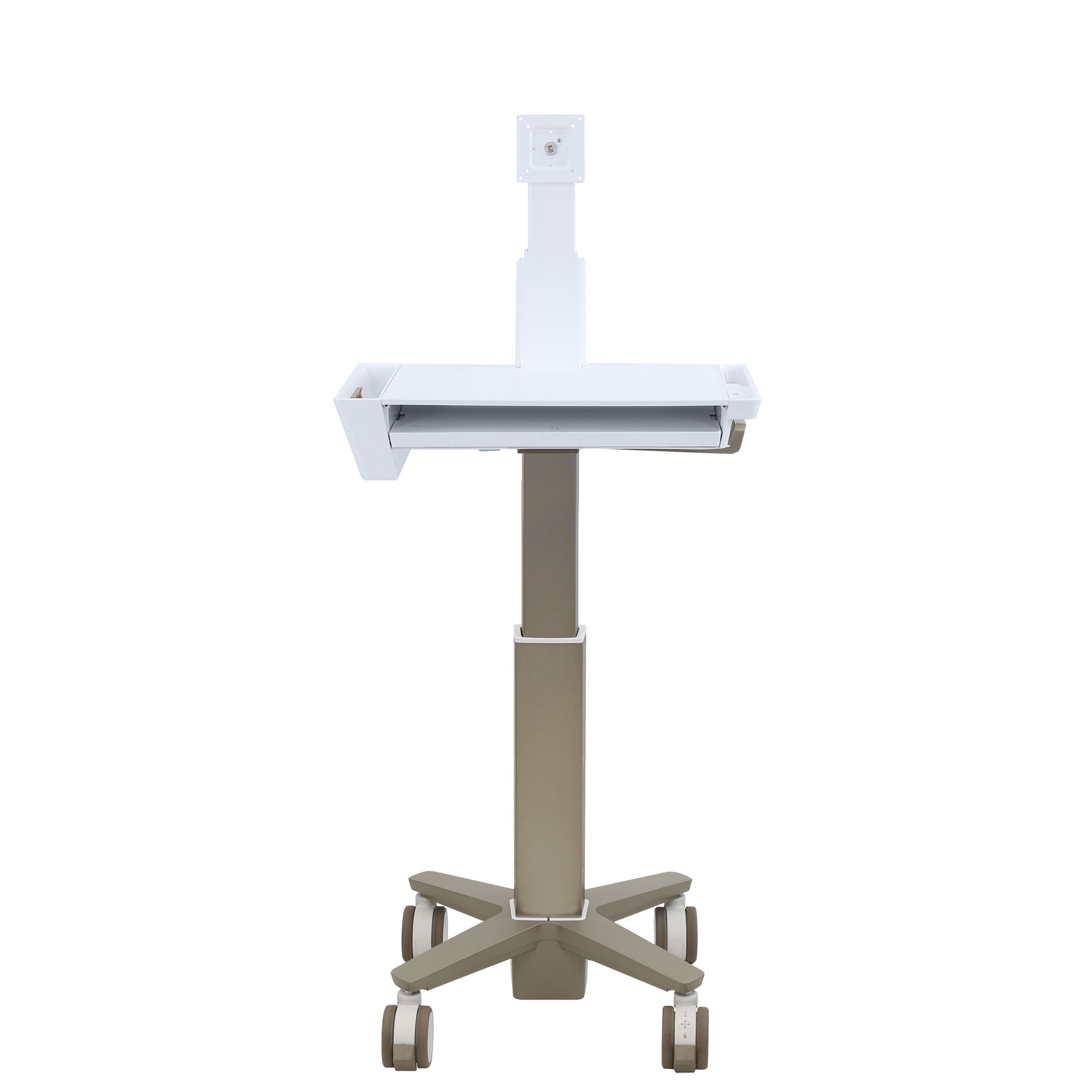 Ergotron C50-3500-0 Light-Duty CareFit Slim 2.0 LCD Medical Cart, No Drawer