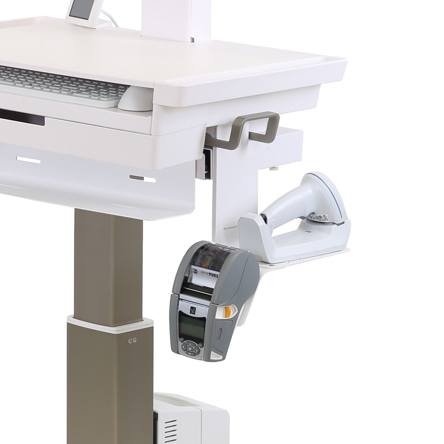 Ergotron 98-466 CareFit Slim 2.0 Side-Mount Wireless Scanner Bracket