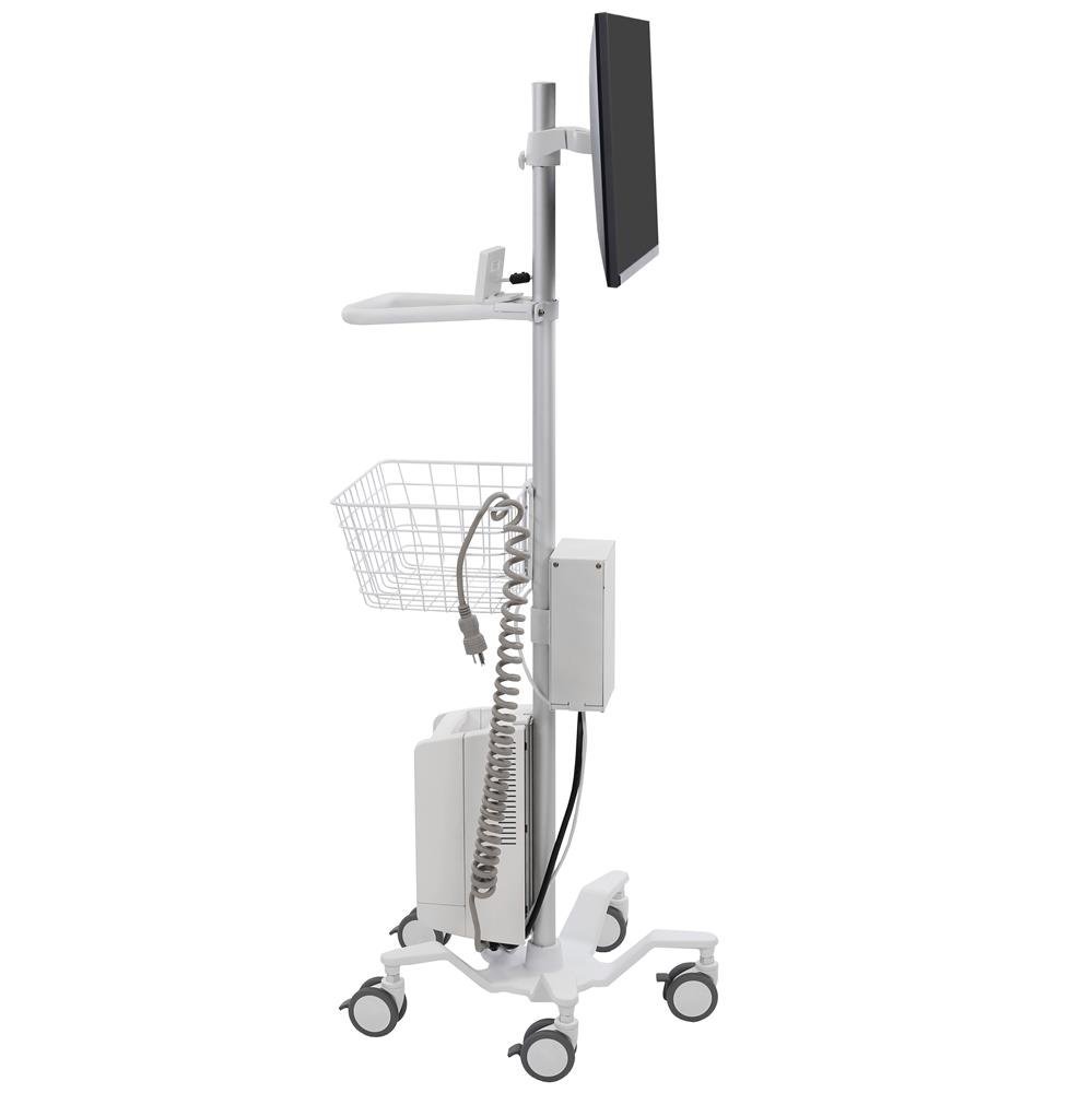 Ergotron 24-818-211 StyleView Multipurpose Pole Cart