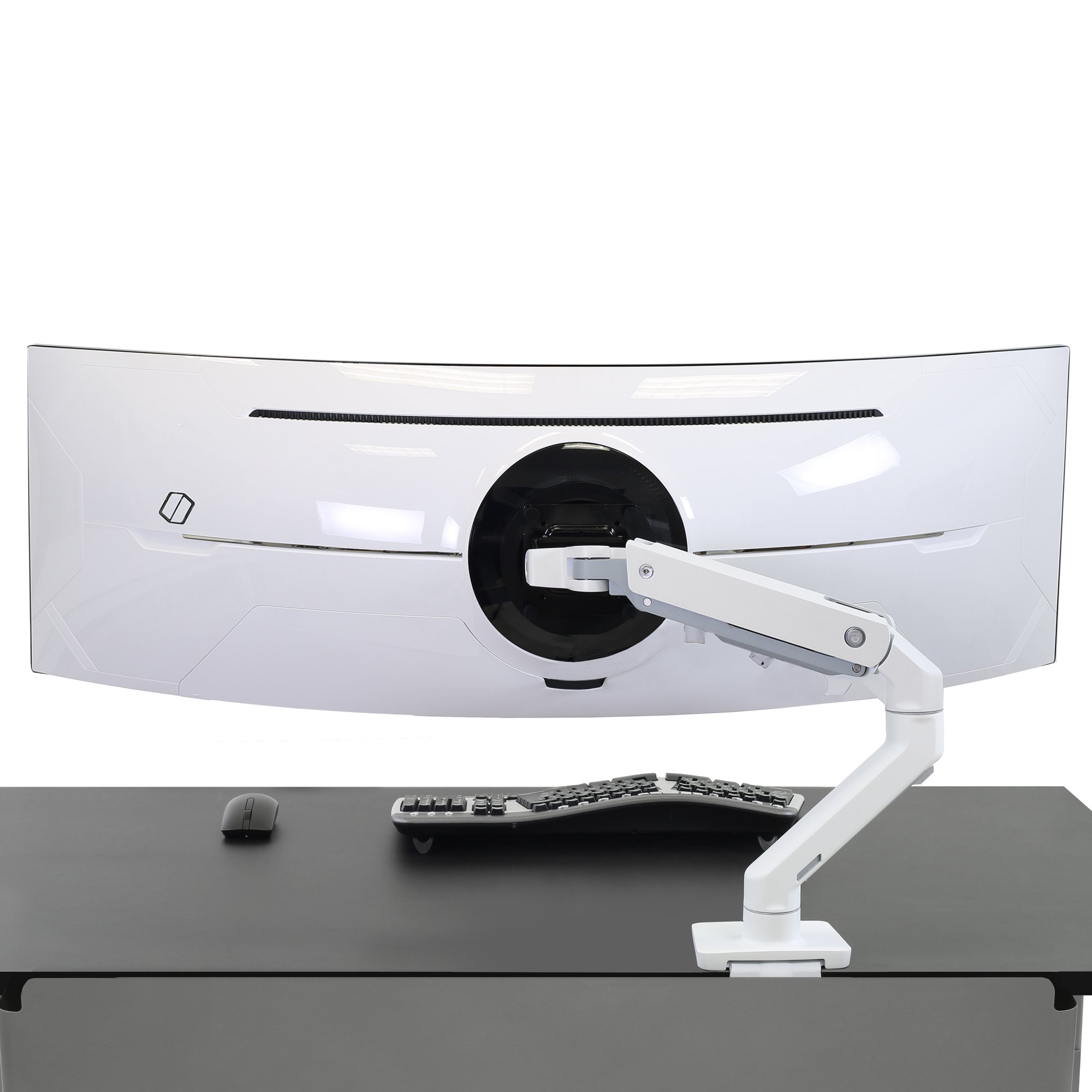 Simple adjustability - A wide range of motion enables precise screen positioning