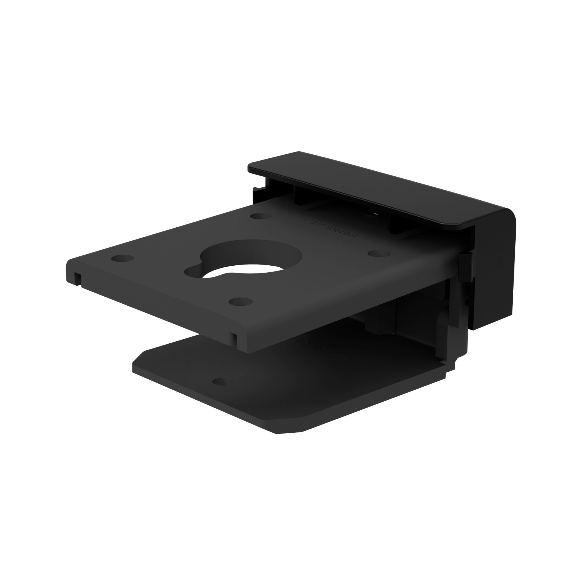 Ergotron 98-477-224 Low-Profile Top-Mount C-Clamp for 12-18 mm surface (matte black)