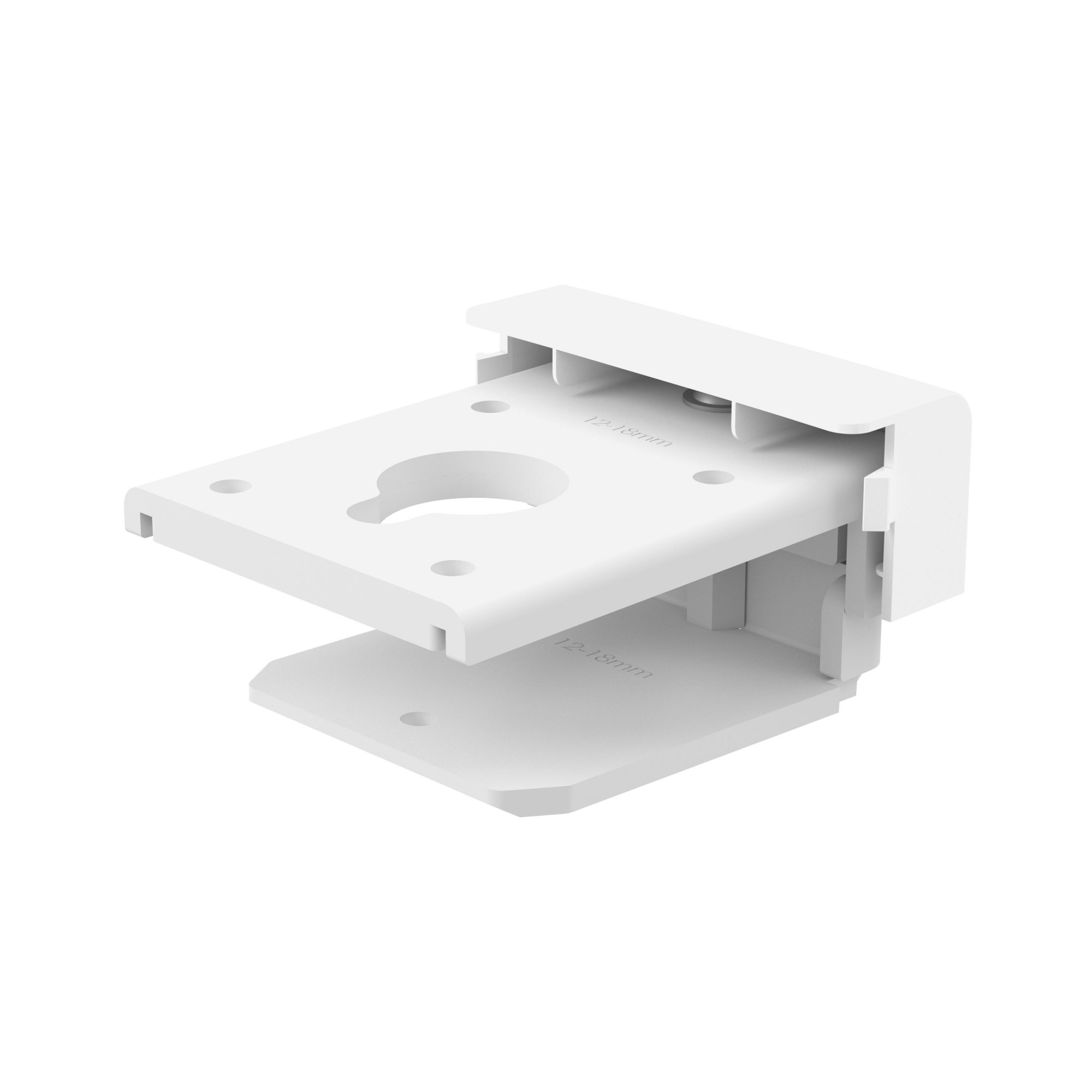 Ergotron 98-477-216 Low-Profile Top-Mount C-Clamp for 12-18 mm surface (white)