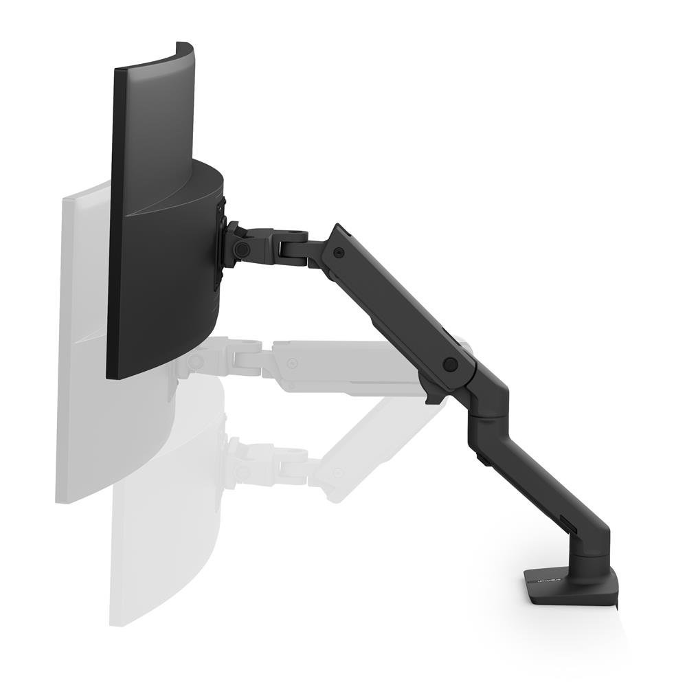 Ergotron 45-475-224 HX Desk Mount Heavy Monitor Arm (matte black)