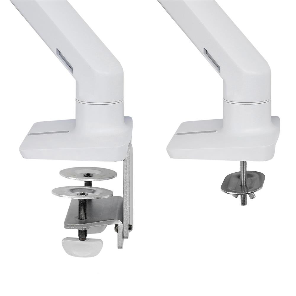 Ergotron 45-647-216 HX Desk Monitor Arm with HD Pivot for 1000R Displays (White)