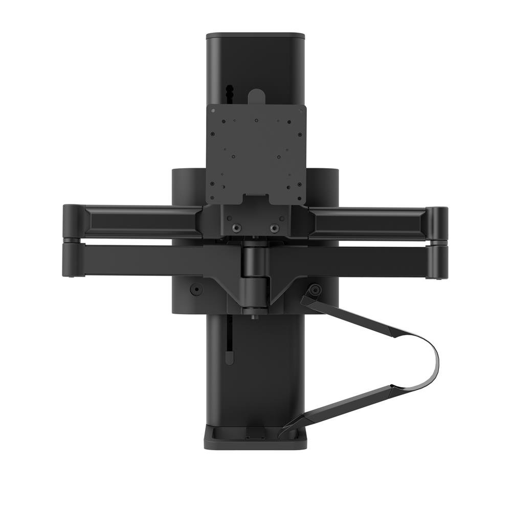 Ergotron 45-630-224 TRACE Single Monitor Desk Mount (matte black)