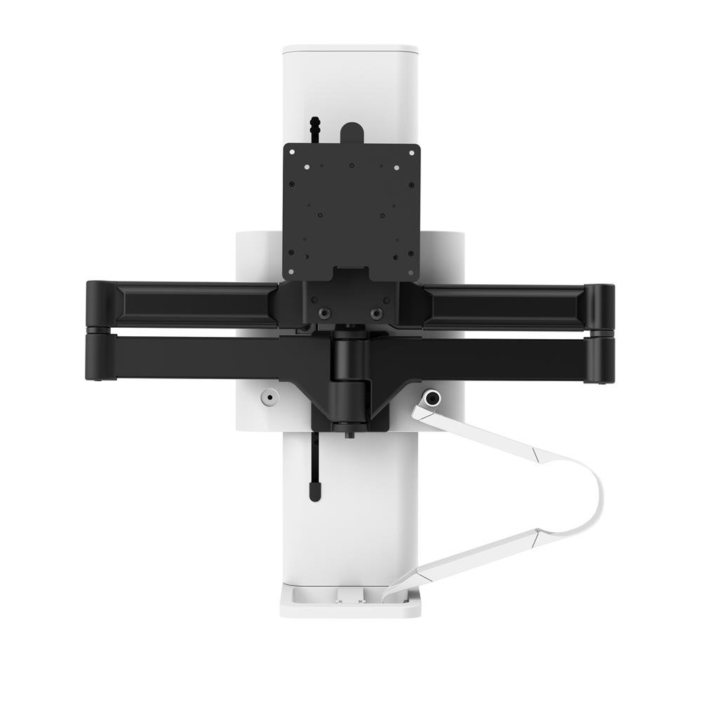 Ergotron 45-630-216 TRACE Single Monitor Desk Mount (white)