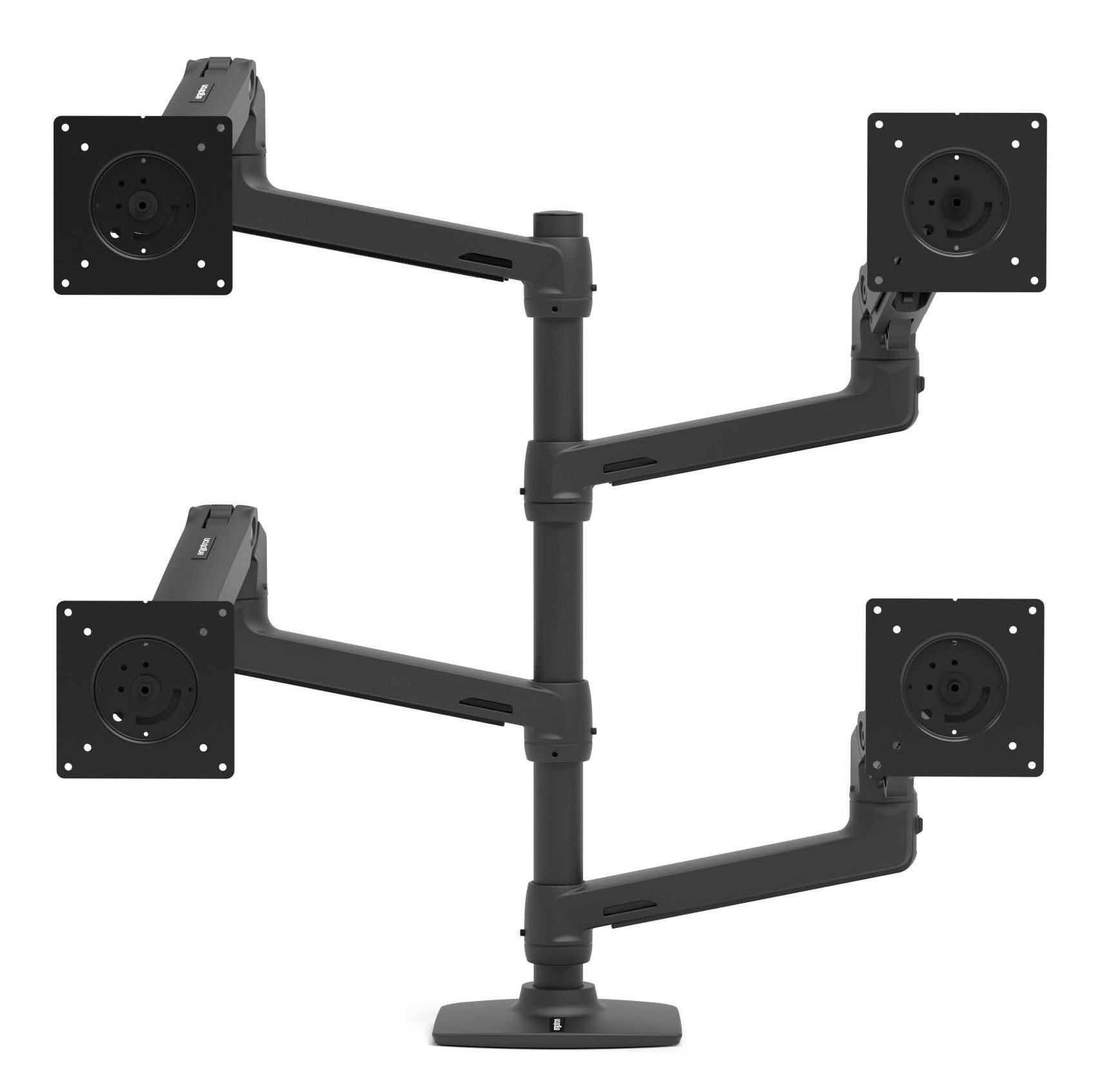 Ergotron 98-130-224 LX Arm, Extension and Collar Kit (matte black)